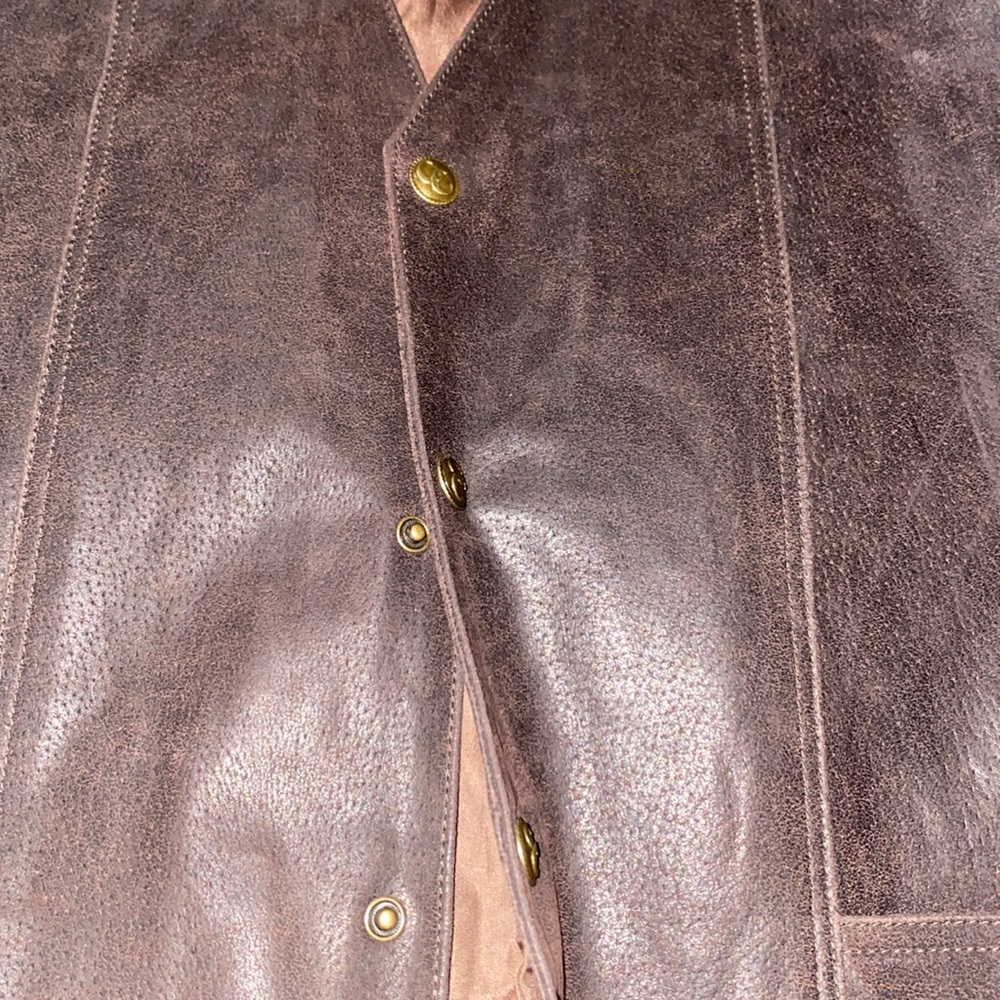 Cripple Creek Genuine Leather Vest View 5